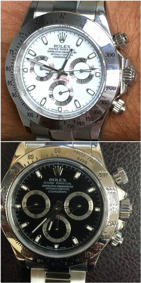 back of a daytona case rolex|fake daytona vs Rolex.